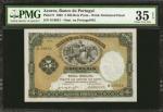 AZORES. Banco de Portugal. 5 Mil Reis Prata, 1905. P-9. PMG Choice Very Fine 35 EPQ.