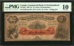 CANADA. Commercial Bank of Newfoundland. 2 Dollars, 1888. CH #185-18-04. PMG Very Good 10.