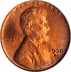 1930-D Lincoln Cent. MS-65 RD (PCGS). CAC.