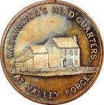 Undated (ca. 1859) Sages Historical Tokens -- No. 11, Washingtons Headquarters at Valley Forge. Orig