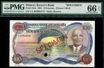 Reserve Bank of Malawi, specimen 10 kwacha, 1st January 1983, serial number L/L 000000 019, (Pick 16
