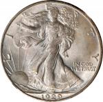 1929-D Walking Liberty Half Dollar. MS-65 (NGC). CAC.