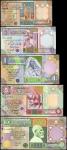 LIBYA. Lot of (5). Central Bank of Libya. 1/4 Dinar to 10 Dinars, ND (2002). P-62 to 66. About Uncir