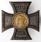WORLD WAR I MEDALS. Germany - United States. Submarine Deutschland in America Cast Iron Cross, 1916.