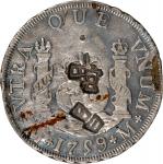 MEXICO. 2 Reales, 1759-Mo M. Mexico City Mint. Ferdinand VI. PCGS Genuine--Chopmark, VF Details.