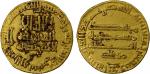 ABBASID: al-Rashid, 786-809, AV dinar (4.15g), NM (Egypt), AH171, A-218.7, Bernardi-65, citing Musa,
