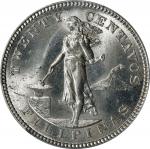 PHILIPPINES. 20 Centavos, 1904-S. San Francisco Mint. PCGS MS-64.