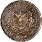 COLOMBIA. 2 Reales, 1849-BOGOTA. Bogota Mint. PCGS AU-55.