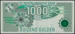 1994年荷兰壹仟盾，PMG66EPQ，世界纸币