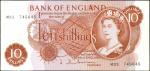GREAT BRITAIN. Bank of England. 10 Shillings, ND (1960-1970). P-373. Choice About Uncirculated.