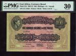 The East African Currency Board, 100 shillings = £5, Nairobi 1st October 1949, prefix C/5, (Pick 31b
