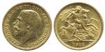 Coins, England. ½ sovereign 1912