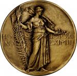 Undated Architectural League of New York Medal. Bronze. 64.4 mm. By Hermon A. MacNeil. Mint State.