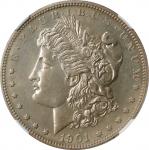 1901 Morgan Silver Dollar. Proof-63 (NGC).
