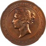 1892年锡兰5 分。CEYLON. 5 Cents, 1892. Victoria. NGC Proof Details--Polished.