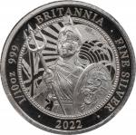 2022 Britannia 1/10oz Silver 20 Pence. Commemorative Series. Queen Elizabeth II. Trial of the Pyx Te
