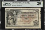 CUBA. Tesoro de la Isla de Cuba. 5 Pesos, 1891. P-39r. Remainder. PMG Very Fine 20.