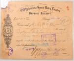 1925年横滨正金银行存款收据, 存额$35,000, 北京, 编号 148, EF 品相