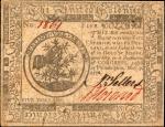 CC-35. Continental Currency. May 9, 1776. $5. Very Fine.