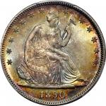 1890 Liberty Seated Half Dollar. WB-101. MS-67+ (PCGS). CAC.