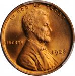 1923 Lincoln Cent. MS-67+ RD (PCGS). CAC.