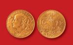 1912年瑞士10法郎金币