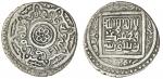 Kart of Herat, Muizz al Din Husayn (1322-69), 12-Dirhams, 8.21g, Herat, AH759, legend around floral 
