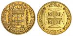 Brazil, Joao V (1706-1750), 20,000 Reis, 1725 M, Minas Gerais, 53.72g, crowned shield of arms, value