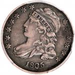 1835 Capped Bust Dime. EF Details--Tooled (PCGS).