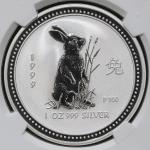 AUSTRALIA オーストラリア Dollar 1999  NGC-MS69 UNC