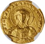 NICEPHORUS II, 963-969. AV Histamenon Nomisma (4.17 gms), Constantinople Mint, 967-969. NGC AU, Stri