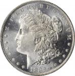 1882-O Morgan Silver Dollar. MS-66+ (PCGS).