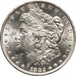 1882-CC Morgan Silver Dollar. MS-61 (PCGS).