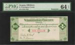 UNITED STATES. Hillsboro, Oregon. Scrip Trustees of Washington County. $1 Remainders, 1933. PMG Choi