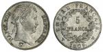 France, Napoleon, as Emperor (1804-1814), 5-Francs, 1809 W [Winged Caduceus], Lille, laureate head r