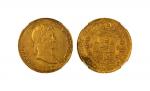 1820年拜占庭1希斯塔梅隆金币一枚，NGC AU DETAILS