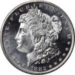 1882-CC GSA Morgan Silver Dollar. MS-64 DPL (NGC).