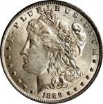 1889-O Morgan Silver Dollar. AU-58 (PCGS).