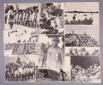 民国时期老照片一组39张（内含云南解放陈赓大将照片），尺寸：29.2×22.1cm。