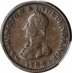 1783 (ca. 1820) Military Bust Copper. Large Military Bust. VG-10 (PCGS).