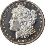 1899 Morgan Silver Dollar. Proof-67 Cameo (PCGS).