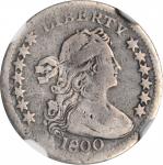 1800 Draped Bust Half Dime. LM-4. Rarity-7. LIBEKTY. VF Details--Reverse Scratched (NGC).