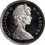 CANADA. Dollar, 1966. Ottawa Mint. NGC SPECIMEN-65 Ultra Cameo.