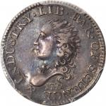 1792 Half Disme. LM-1, Judd-7, Pollock-7, the only known dies. Rarity-3. EF Details--Repaired (PCGS)