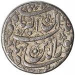 MUGHAL: Jahangir, 1605-1628, AR jahangiri (13.67g), Agra, AH1015 year 2, KM-155.1, scarce variety wi