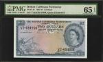 BRITISH CARIBBEAN TERRITORIES. British Administration. 2 Dollars, 1961-64. P-8c. PMG Gem Uncirculate