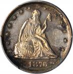 1876 Twenty-Cent Piece. Proof-63 (PCGS).