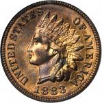 1883 Indian Cent. MS-64 RB (NGC).