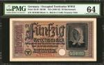 GERMANY. 10 & 50 Reichsmark, ND(1929-45). R140 & P- 180b. PMG Choice Uncirculated 64 and 64 EPQ.