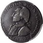 1789 (ca. 1792) Washington Born Virginia Copper. Legend Reverse. Musante GW-33, Baker-60, W-10730. V
